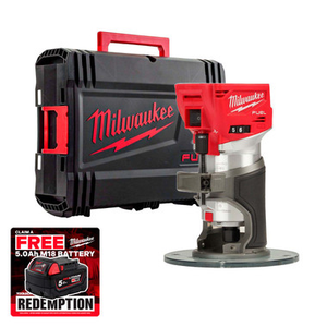 Milwaukee M18 FTR-0X Fuel 18V Brushless Trim Router (Body Only)