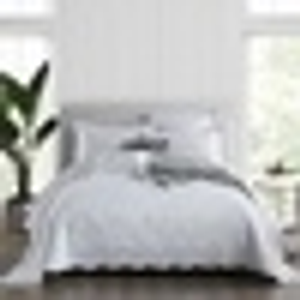Medici Bedspread Queen Bed White 