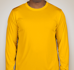 Team 365 Zone Long Sleeve Performance Shirt - Sport Athletic Gold