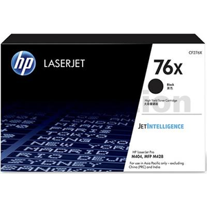 1 x HP 76X CF276X High Yield Genuine Black Toner Cartridge - 10,000 Pages