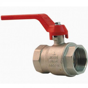 3" (76mm) Nickel-Plated Brass Ball Valve - Female