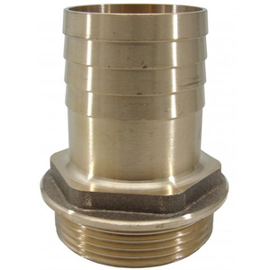 2" (50mm) Brass Hose Tail - Male