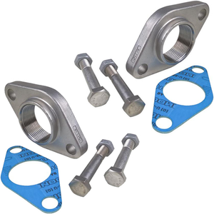 Grundfos 1 1/2 Inch BSPF Bolt Oval Flange Kit for CRI 10 Pumps (two kits included)
