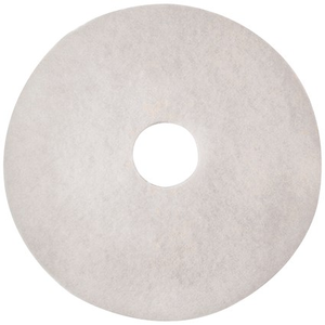 3M Polishing Floor Pad, 430mm, White, Pack of 5