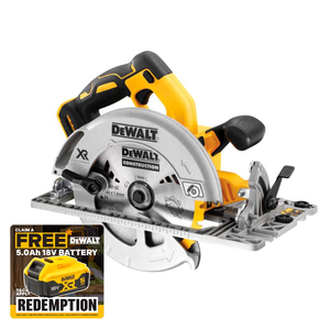 DeWalt DCS572N-XJ 18V XR Brushless 184mm Rail Compatible Circular Saw (Body Only)