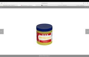 DAX Hair Food Plus 4 7.5oz