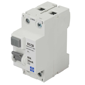 80A 2 Pole 30mA Type A RCD