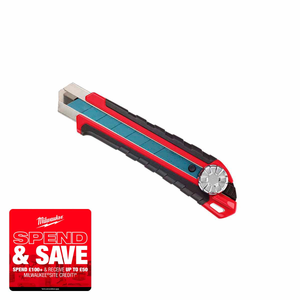 Milwaukee 48221962 Snap-Off Knife 25mm