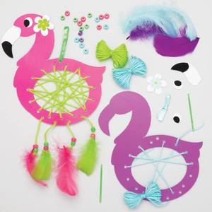 Kits d'attrape-rêves flamant rose