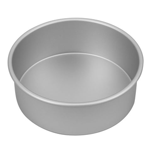 Bakemaster - Silver Anodised Round Cake Pan 20cm