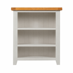 Cambridge Grey Painted Oak Small Bookcase (0.9 m)
