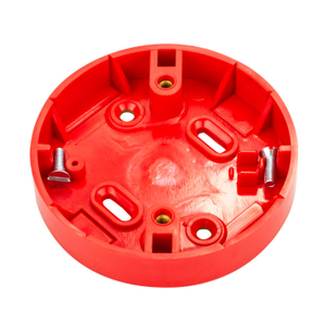 25mm x 16mm/16mm x 16mm Mini Trunking Ceiling Rose Adaptor Red (Sold in 1's)