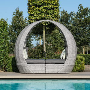Maze - Ascot Rattan Daybed with Weatherproof Cushions