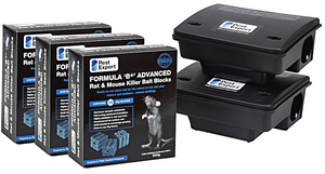 Rat Bait Block Kit 1 (75 Blocks and 2 Bait Boxes)