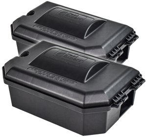 Rat Bait Boxes / Stations, (x2) Heavy Duty, Locking
