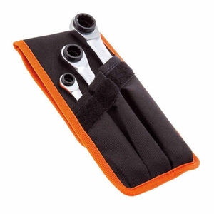 Bahco BAHS4RM3T S4RM Series Reversible Ratchet Spanner Set (3 Pieces)