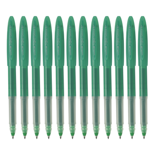 uni-ball Signo Gelstick Rollerball Pen - Green - Pack of 12