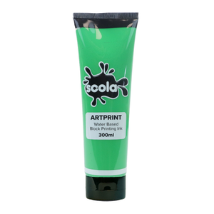 Scola Block Printing Ink - 300ml - Leaf Green
