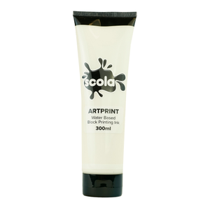 Scola Block Printing Ink - 300ml - White
