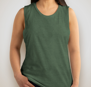 Next Level Women's Slim Fit Festival Muscle Tank - Royal Pine