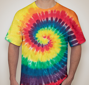 Port & Company Tie-Dye T-shirt - Rainbow