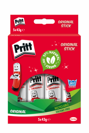 Pritt Glue Sticks - 43g - Pack of 5