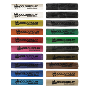 Scola Colour Clay - 500g - Standard Colours - Pack of 20