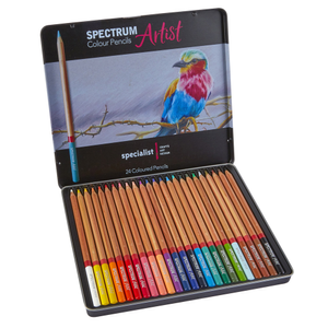 Specialist Crafts Artist Colour Pencils - Set of 24