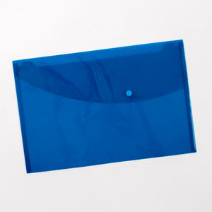 Popper Wallets - Foolscap - Blue - Pack 25