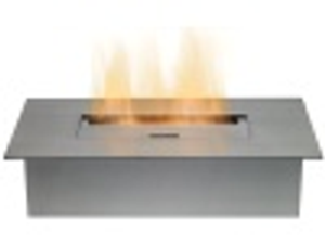 Small Bio Ethanol Burner in Stainless Steel, 1.5 Litre Capacity