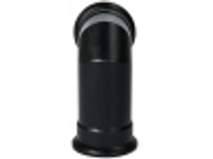 Adam Angled Decorative Stove Pipe in Black