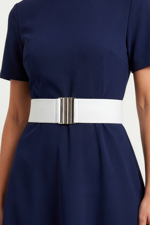 Classic Interlock Dress Belt - Black