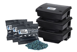 Rat Poison Kit 3 (with 6kg Pest Expert Formula 'B' Rat Killer)