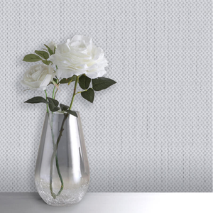 Belgravia Decor Amelie Texture Grey Metallic Wallpaper - 3008