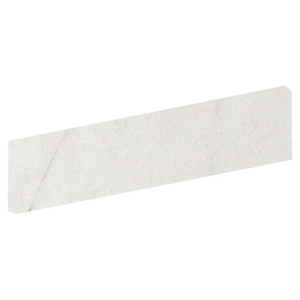 Bianco Crystal Polished Bullnose Marble Look Porcelain Base 4x24
