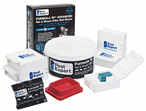 Mouse Poison Kit 1 (300g Mouse Poison & 15 Mouse Bait Blocks)