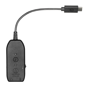 Audio Technica ATR2x USB 3.5mm to USB-C Digital Audio Adapter