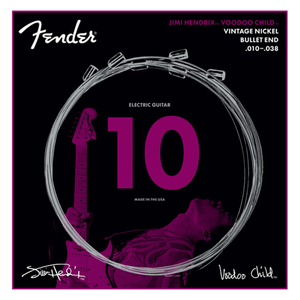 Fender Hendrix Voodoo Child Bullet End Vintage Nickel (10-38)