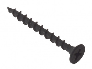 ForgeFix 3.5 x 32mm Drywall Screws Black Phosphate DWS32BP (1000 Pack)