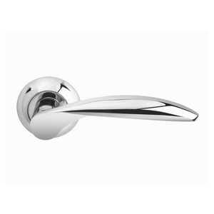 Florentina Lever On Rose Door Handle - Chrome (Pair)