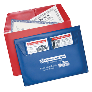 USA  Made Auto Owner's Manual Holder -  Large