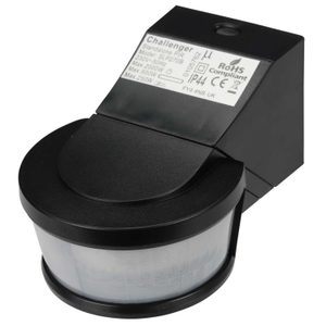 270° Long Range PIR Detector Black