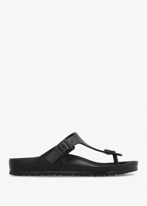 Gizeh EVA Black Toe Post Sandals
