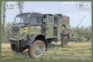 IBG Models 72004 Bedford QLB 4x4 Bofors Gun tractor 1:72 Plastic Model Kit