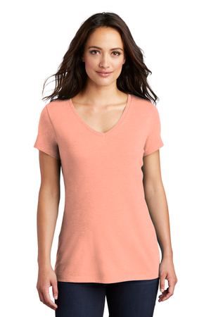 District Embroidered Women's Perfect Tri V-Neck Tee