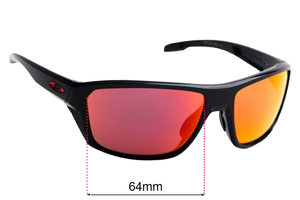 Sunglass Fix Replacement Lenses for Oakley Split Shot OO9416 - 64mm Wide