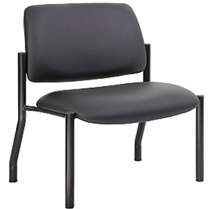 Omega Heavy Duty Vinyl Visitor Chair