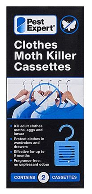 Clothes Moth Killer Cassettes from Pest Expert