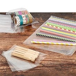 Polyethylene Clear Poly Bags - 15" X 18" - Quantity: 500 by Paper Mart
