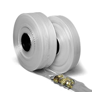 Clear Polyethylene Tube Rolls - 2" X 2150' - Poly Tubing Bags - Type: 2 Mil by Paper Mart